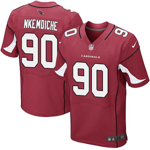 Nike Cardinals #90 Robert Nkemdiche Red Team Color Men's Stitched NFL Vapor Untouchable Elite Jersey - Click Image to Close